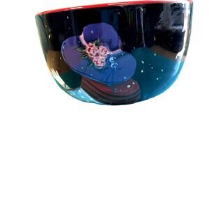 Susan Wingets Certified International Red Hat Cereal Bowl 5.25" with tags